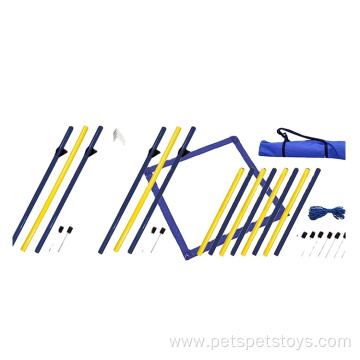 Foldable Dog Agility Hurdles Training Equipment